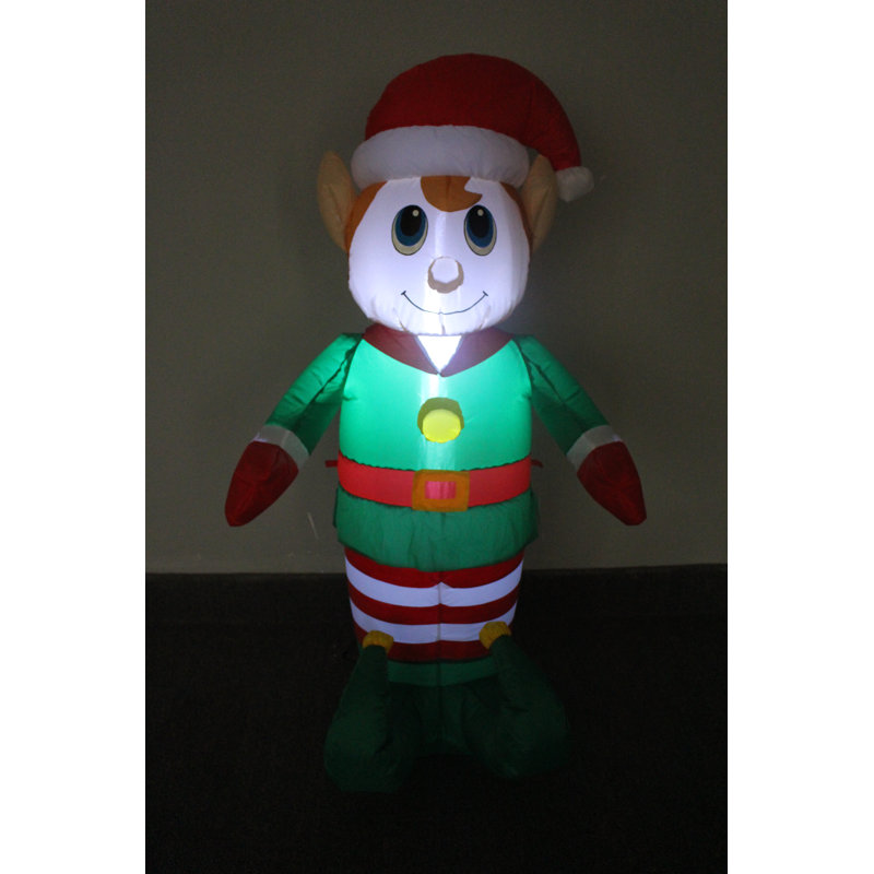 inflatable elf suit